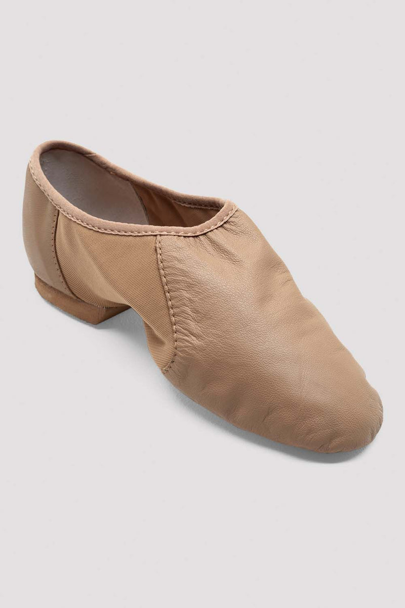 Ladies Neo-Flex Slip On Leather Jazz Shoes - BLOCH US