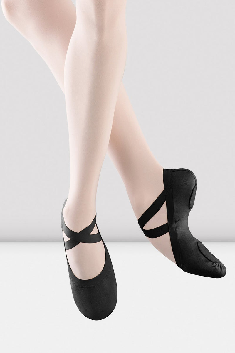 Ladies Pro Elastic Canvas Ballet Shoes - BLOCH US