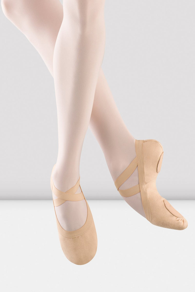Ladies Pro Elastic Canvas Ballet Shoes - BLOCH US