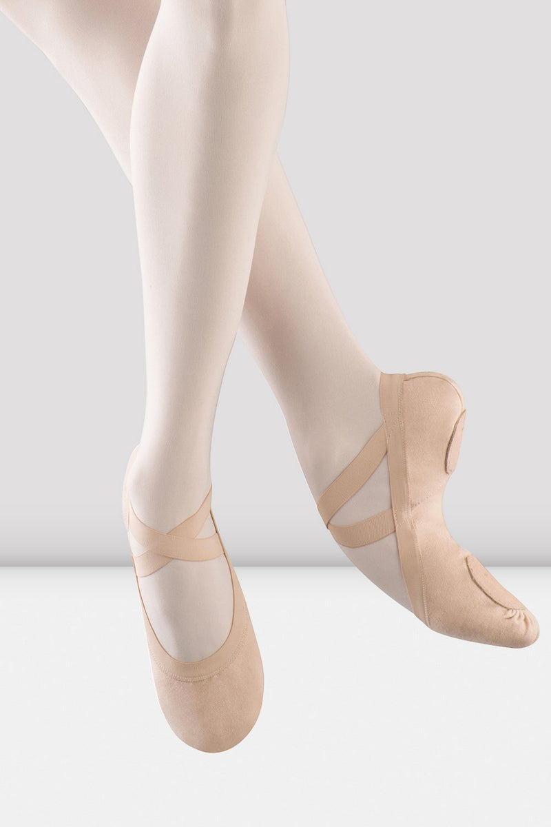 Ladies Pro Elastic Canvas Ballet Shoes - BLOCH US