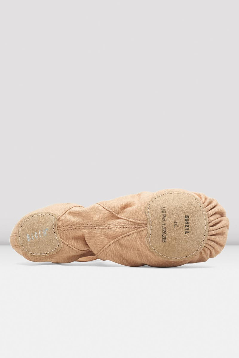 Ladies Pro Elastic Canvas Ballet Shoes - BLOCH US