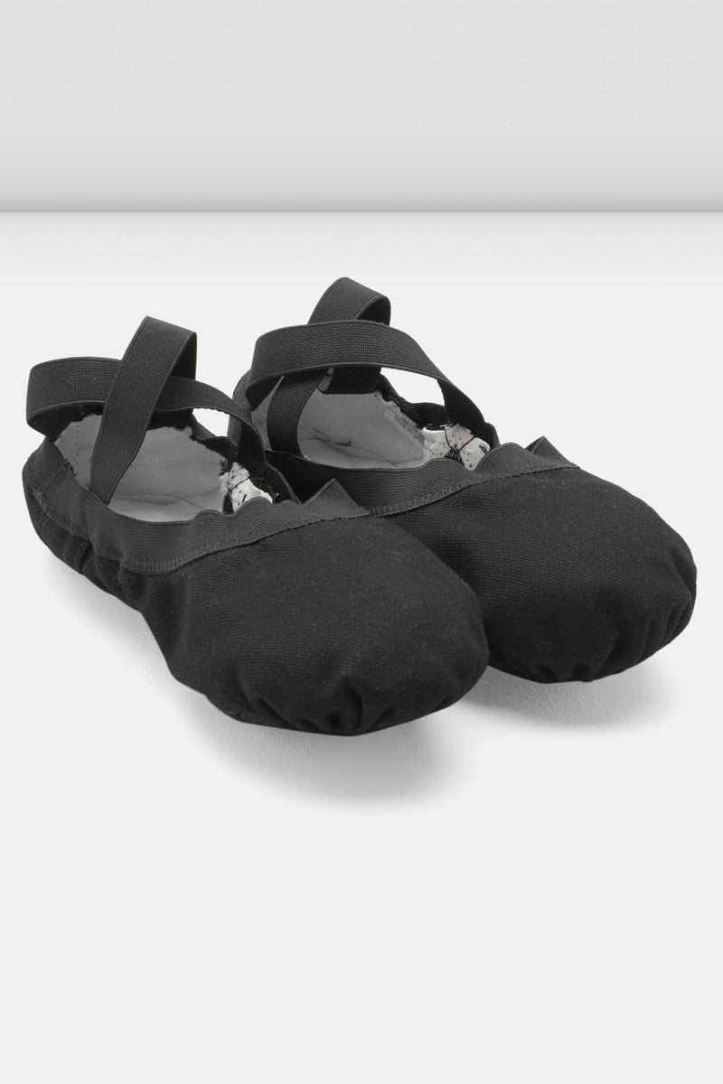Ladies Pro Elastic Canvas Ballet Shoes - BLOCH US