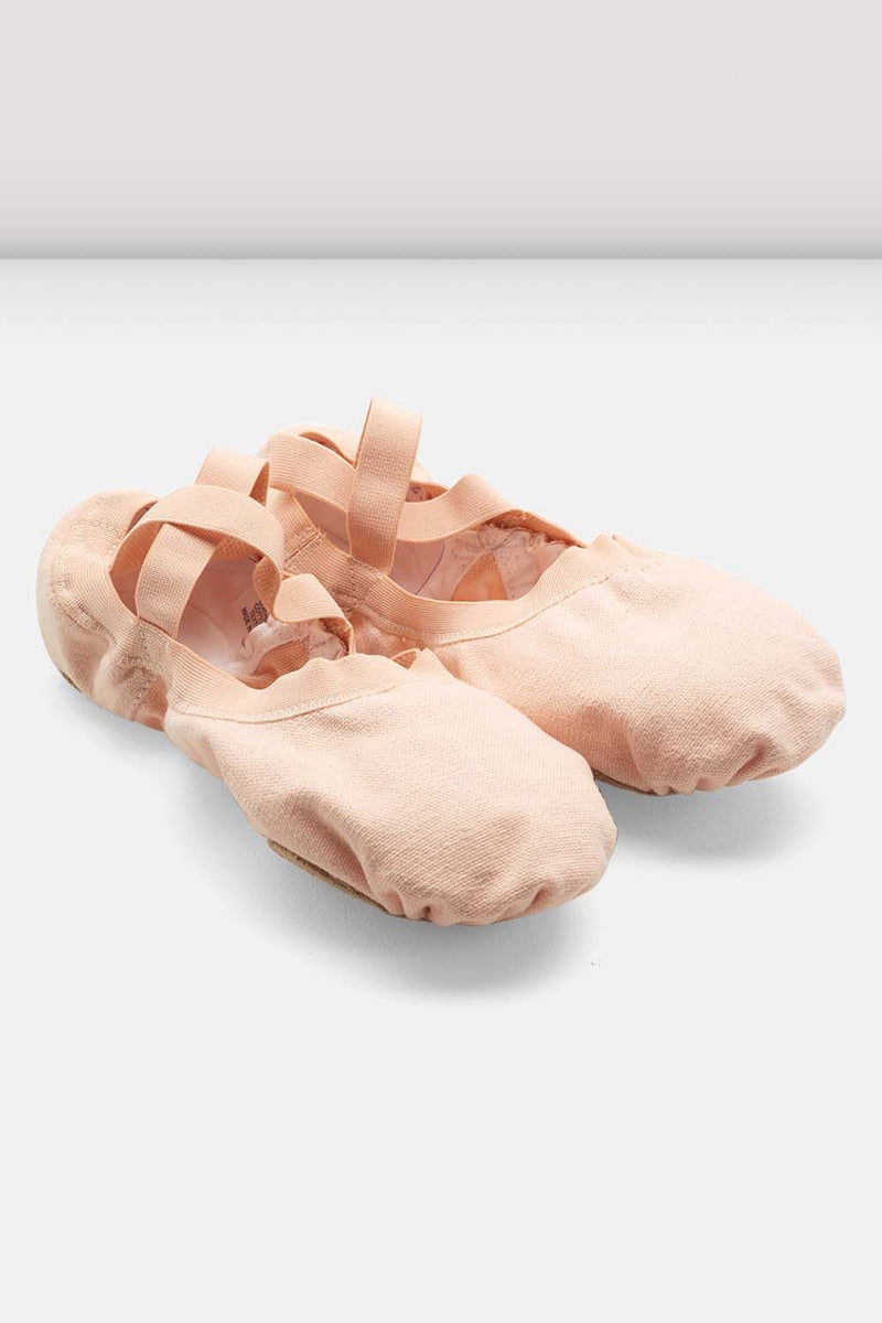 Ladies Pro Elastic Canvas Ballet Shoes - BLOCH US
