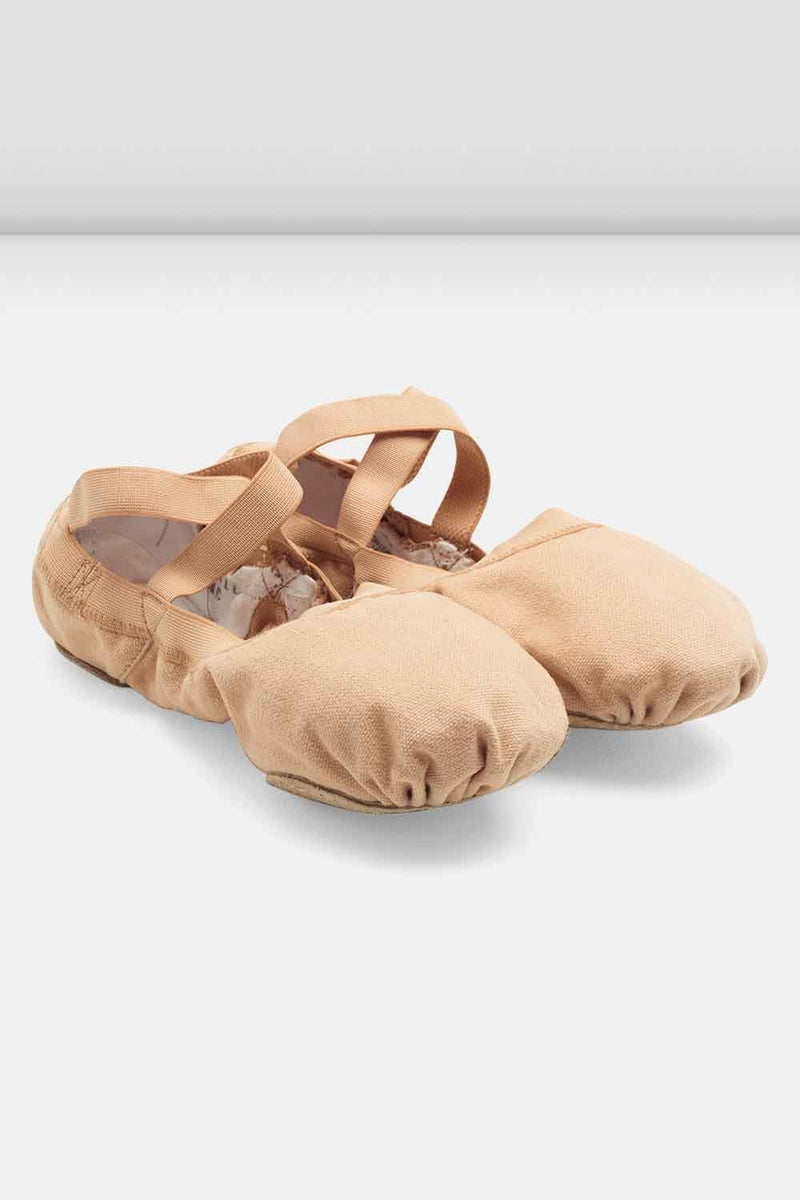 Ladies Pro Elastic Canvas Ballet Shoes - BLOCH US