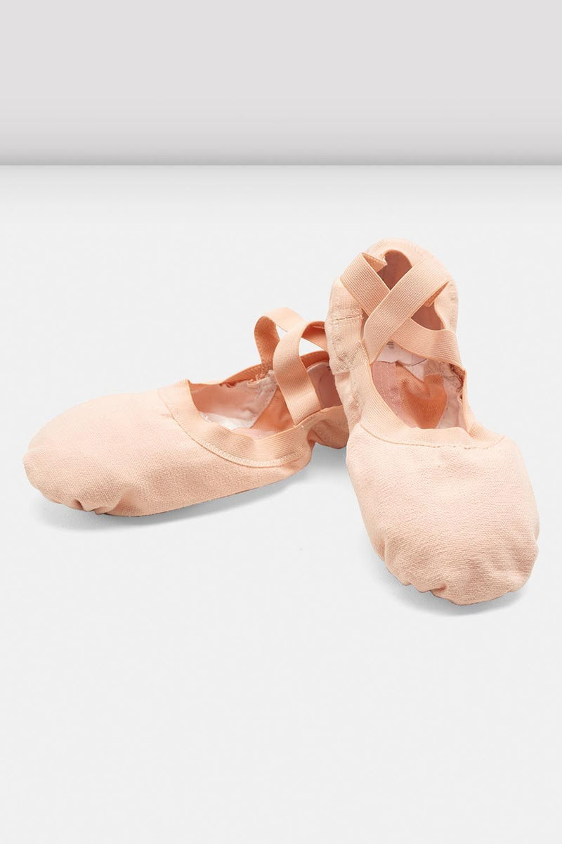 Ladies Pro Elastic Canvas Ballet Shoes - BLOCH US