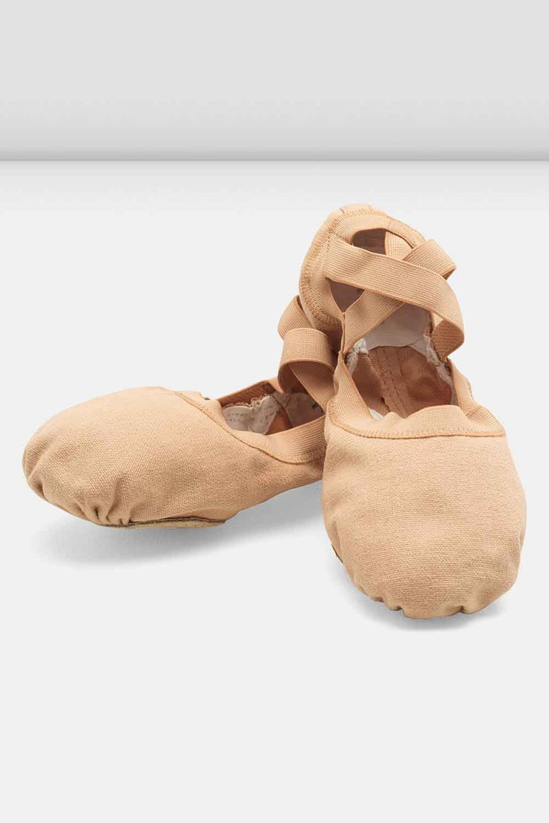 Ladies Pro Elastic Canvas Ballet Shoes - BLOCH US