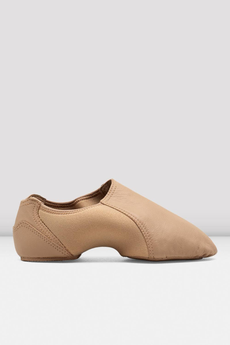Ladies Spark Leather & Neoprene Jazz Shoes - BLOCH US