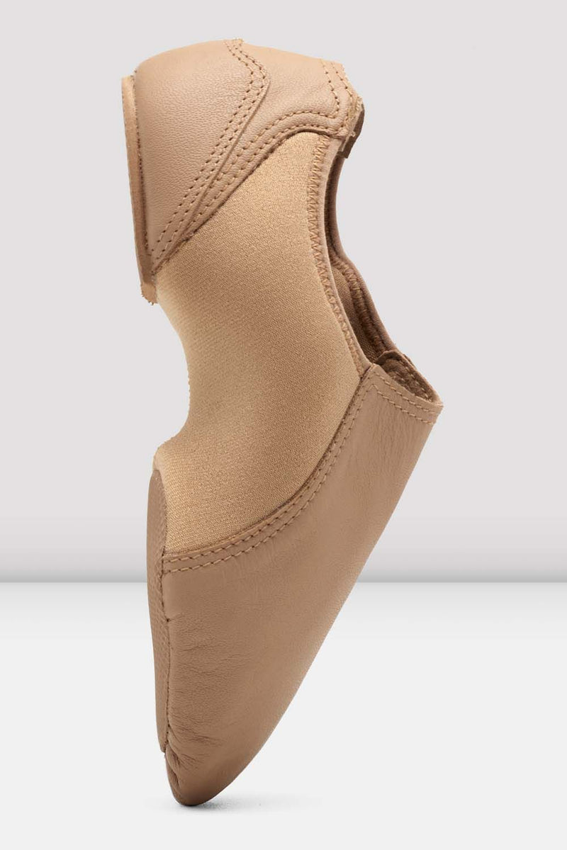 Ladies Spark Leather & Neoprene Jazz Shoes - BLOCH US