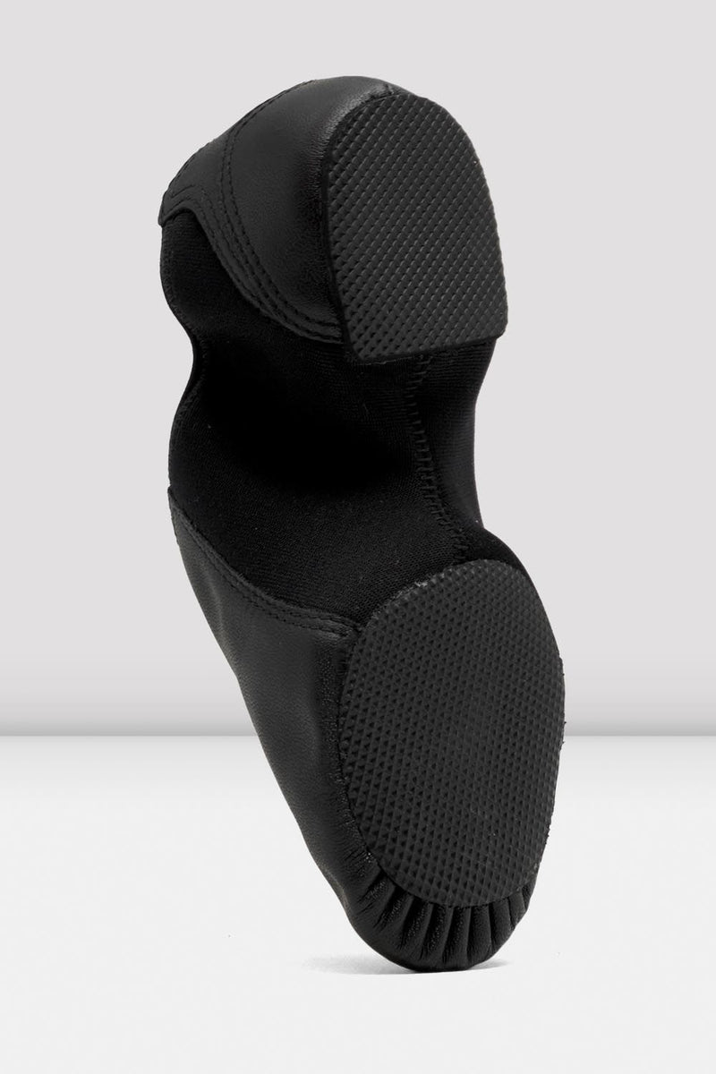 Ladies Spark Leather & Neoprene Jazz Shoes - BLOCH US