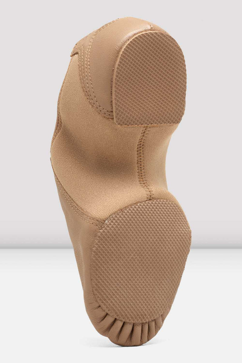Ladies Spark Leather & Neoprene Jazz Shoes - BLOCH US