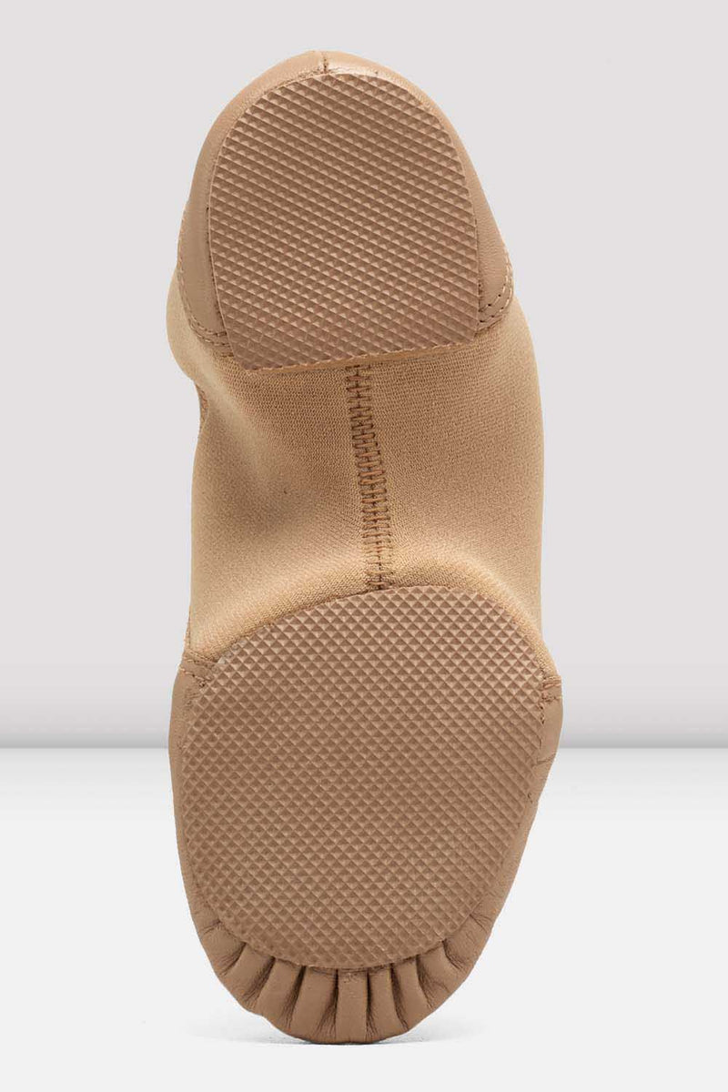 Ladies Spark Leather & Neoprene Jazz Shoes - BLOCH US