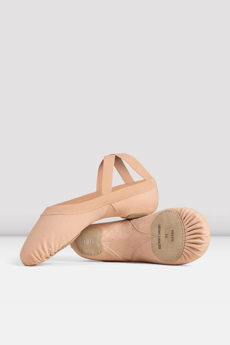 Ladies Synchrony Stretch Canvas Ballet Shoes - BLOCH US