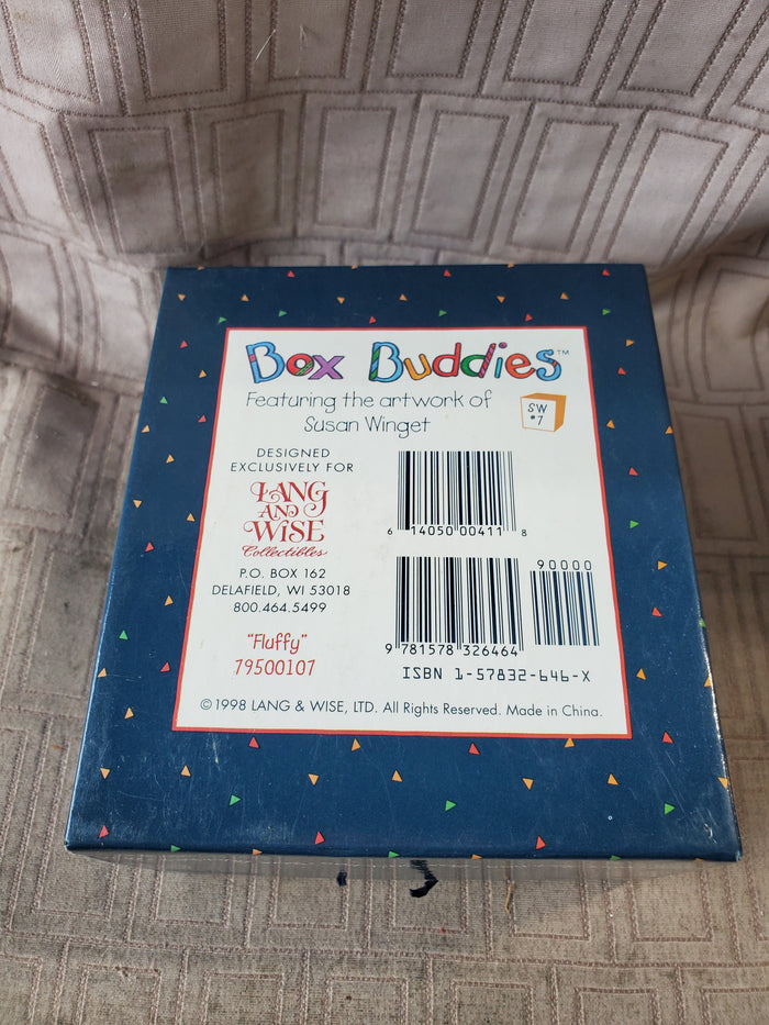 Lang and Wise Box Buddies "Fluffy" 79500107 Snowman Figurine