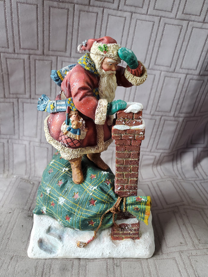 Lang and Wise Classic Santa Collectible "Santa's Dilemma" 71170503 Figurine
