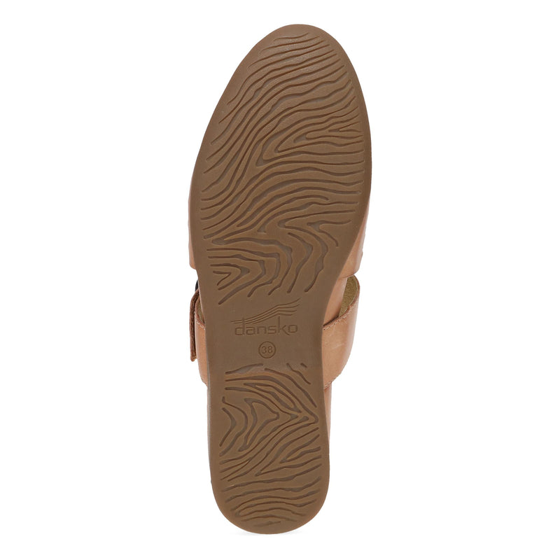 Bottom image of Leilani Light Tan Burnished Nappa
