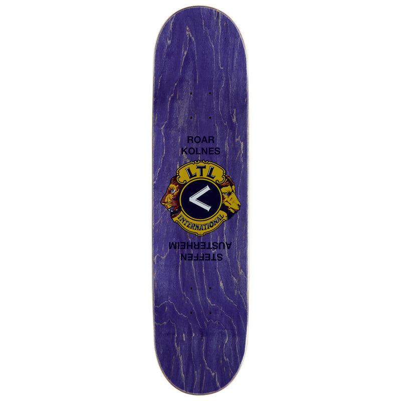Less Than Local Austerheim x Kolnes Goat and Lion Skateboard Deck - 8.25"