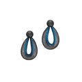 Life Drop Earrings Blue