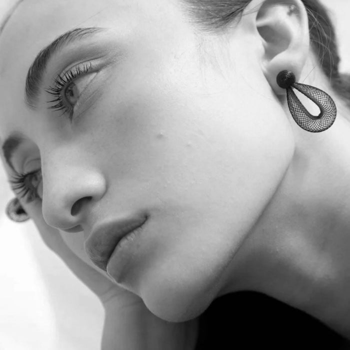 Life Drop Earrings Blue