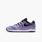 Little/Big Kids' Court Jr. Vapor X Little/Big Kids' Tennis Shoes In Purple Agate/Black-White-Hyper Crimson
