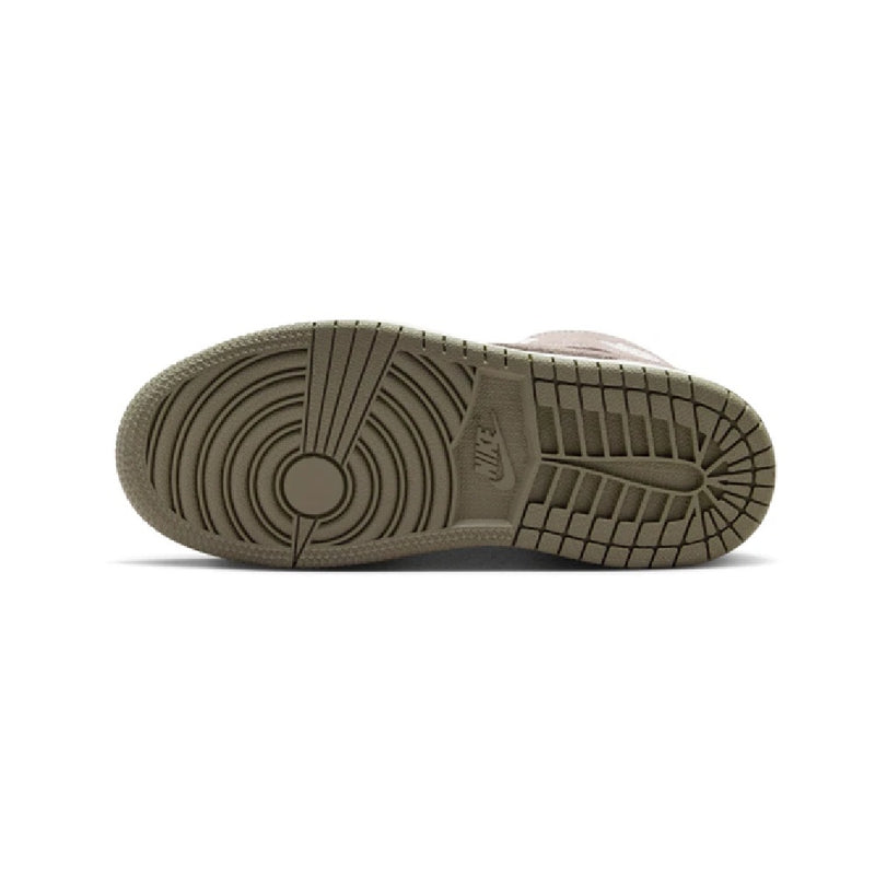 Little Kid's Jordan 1 Mid Enigma Stone/Olive Grey (DQ8424 003)