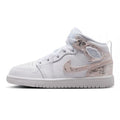 Little Kid's Jordan 1 Mid SE BP White/Field Silver-White-White (IR2317 100)