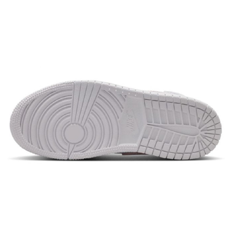 Little Kid's Jordan 1 Mid SE BP White/Field Silver-White-White (IR2317 100)