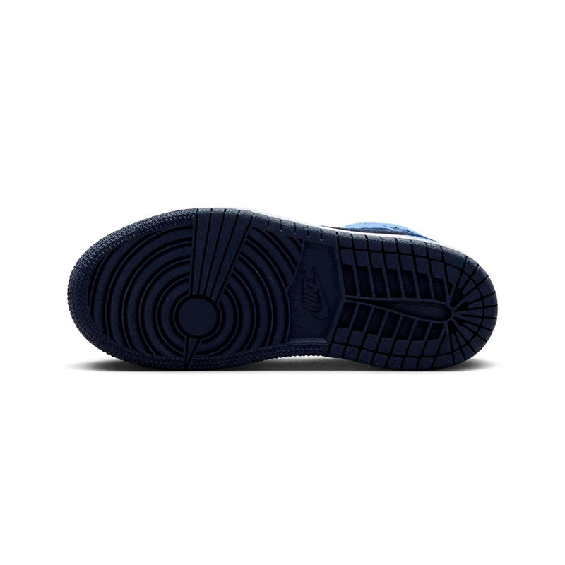 Little Kid's Jordan 1 Mid University Blue/Midnight Navy (DQ8424 405)