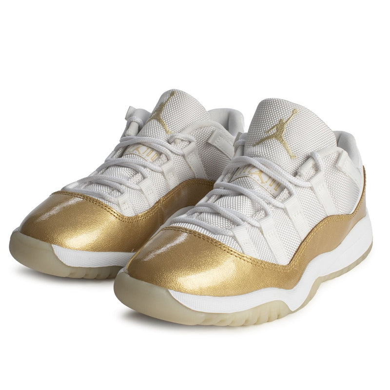 Little Kid's Jordan 11 Retro Low "Mother's Day" Wht/MTLC Gld (580522 102)