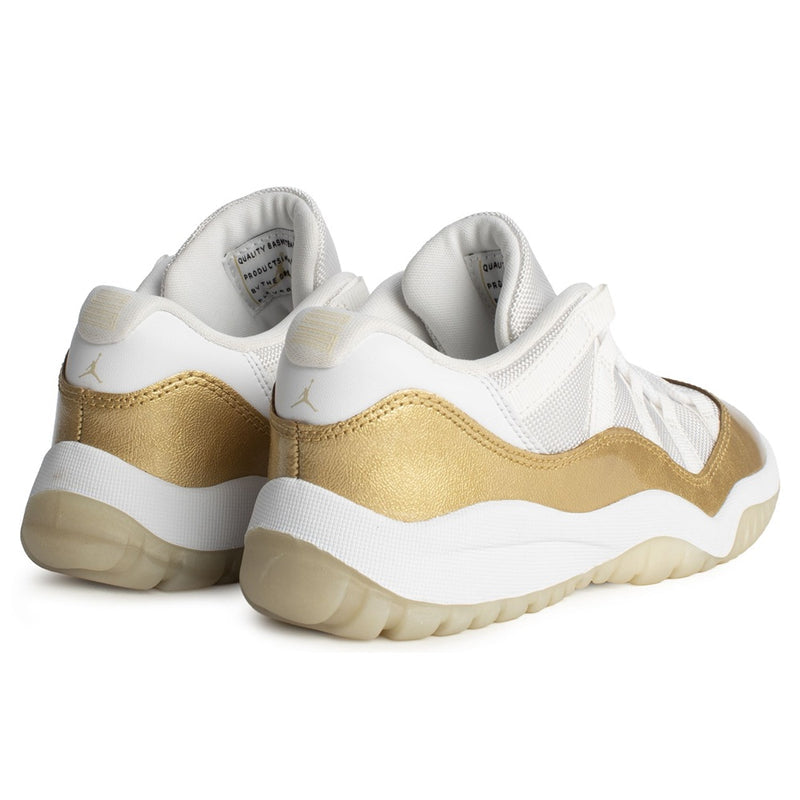 Little Kid's Jordan 11 Retro Low "Mother's Day" Wht/MTLC Gld (580522 102)