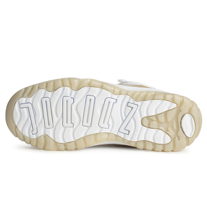 Little Kid's Jordan 11 Retro Low "Mother's Day" Wht/MTLC Gld (580522 102)