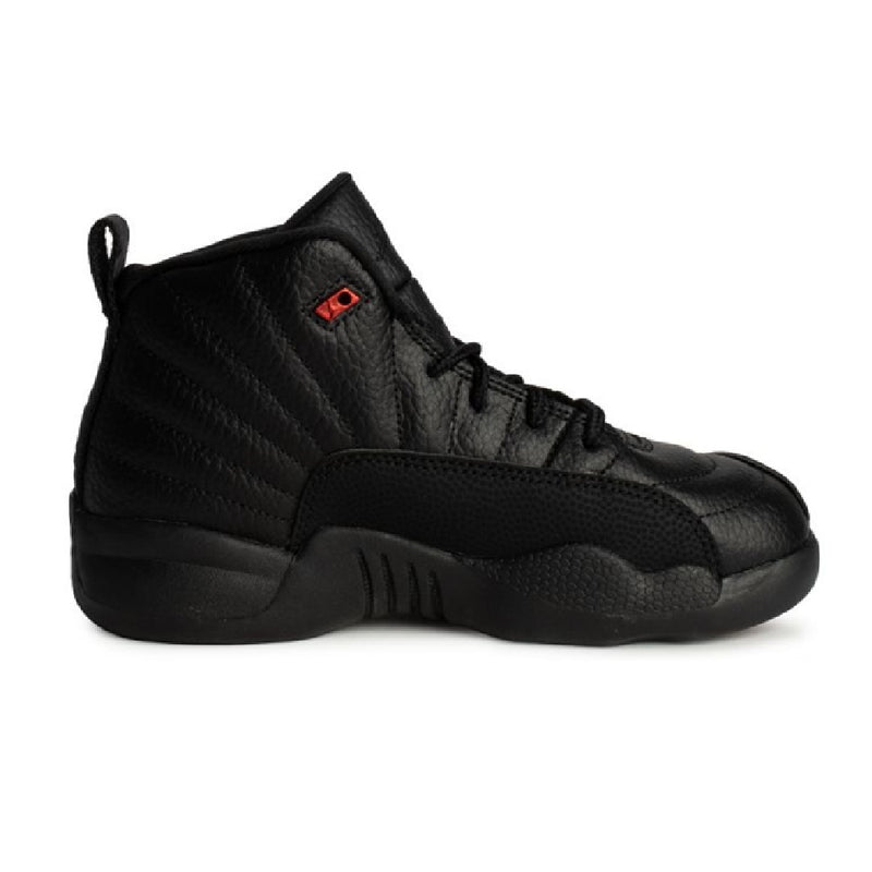 Little Kid's Jordan 12 Retro "Bloodline" Black/Varsity Red (151186 003)