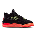 Little Kid's Jordan 4 Retro Black/Infrared 23-Bright Mango (II1269 001)