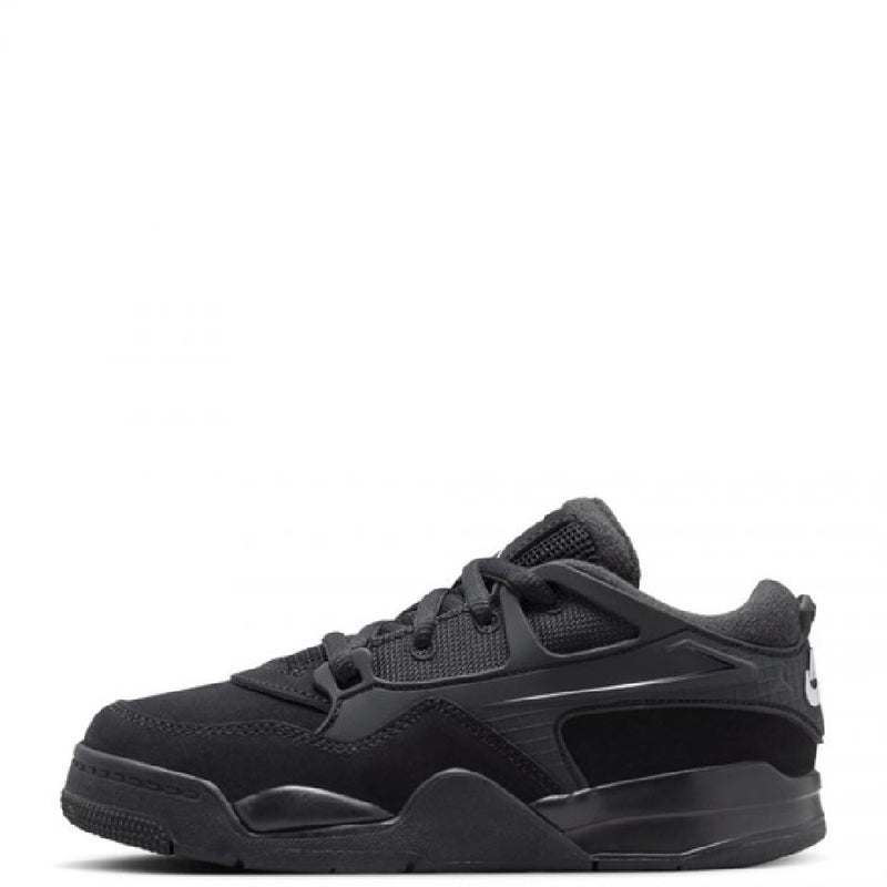 Little Kid's Jordan 4 RM 'Black Cat' Black/White (FQ7936 004)