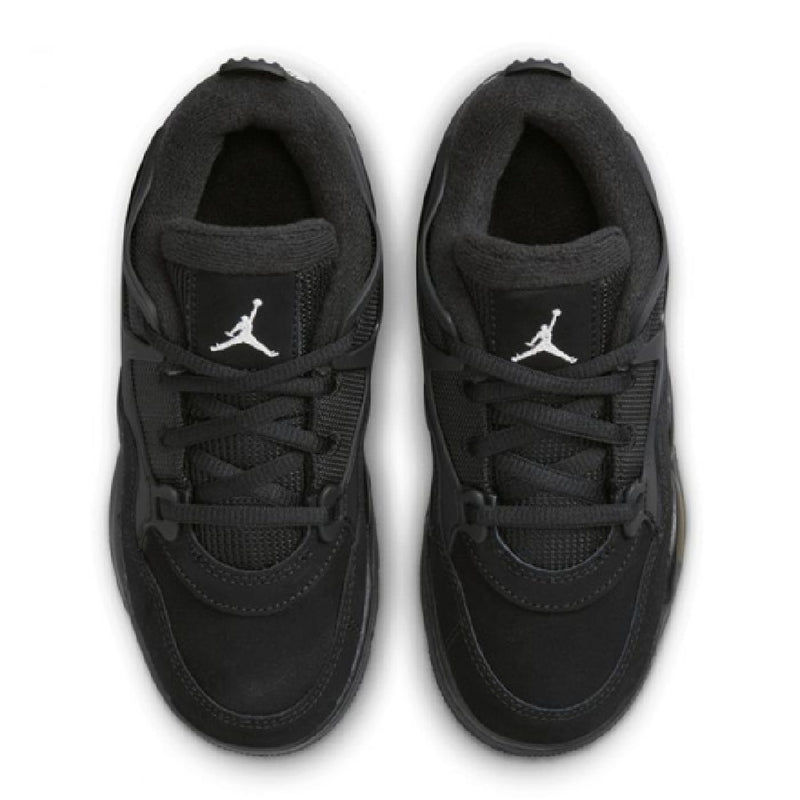 Little Kid's Jordan 4 RM 'Black Cat' Black/White (FQ7936 004)