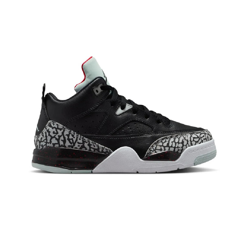 Little Kid's Jordan Son of Mars Low Black/Black-Cement Grey (IR0525 003)