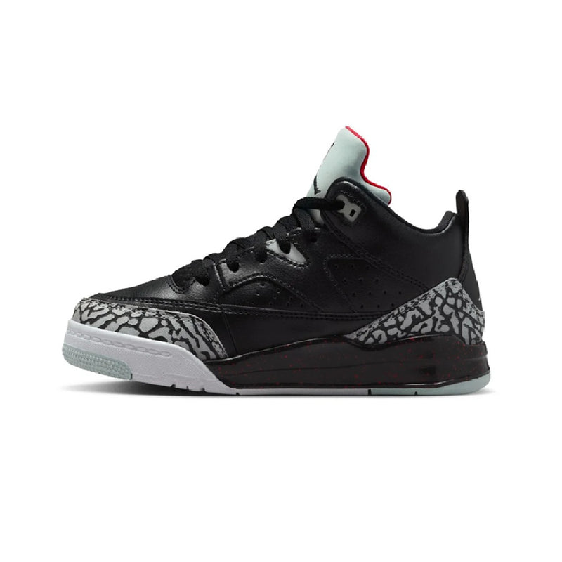 Little Kid's Jordan Son of Mars Low Black/Black-Cement Grey (IR0525 003)