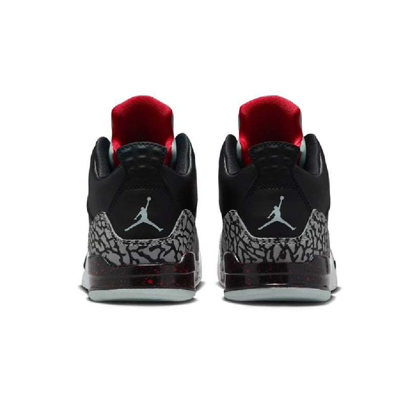 Little Kid's Jordan Son of Mars Low Black/Black-Cement Grey (IR0525 003)