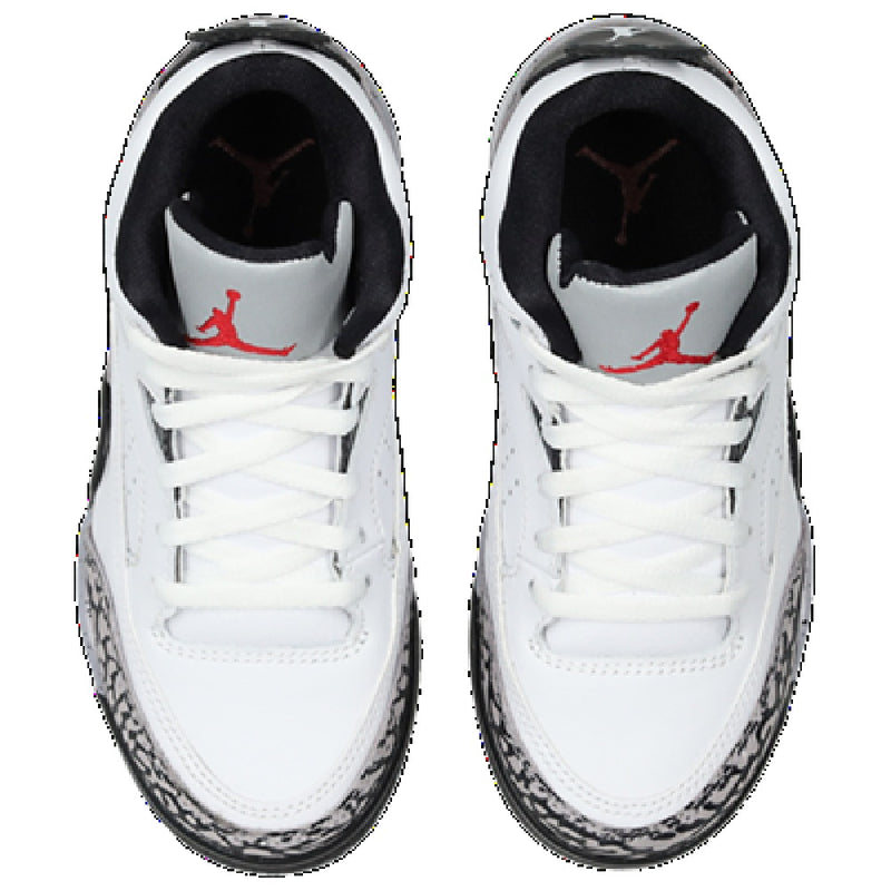 Little Kid's Jordan Son of Mars Low White/Gym Red-Black (IR0525 101)