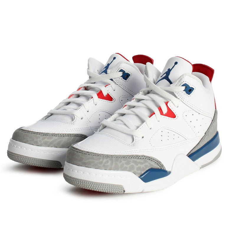 Little Kid's Jordan Son of Mars Low White/True Blue-Var Red (IR0525 102)