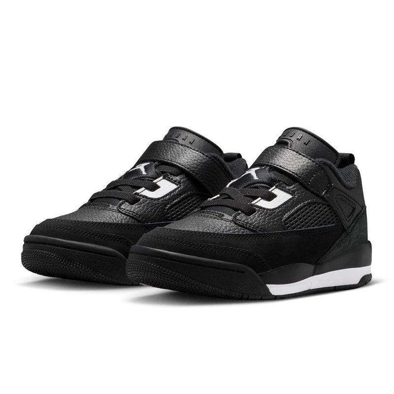 Little Kid's Jordan Spizike Low Black/White-White-Anthracite (FQ3951 010)