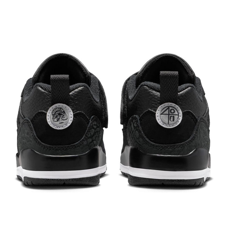 Little Kid's Jordan Spizike Low Black/White-White-Anthracite (FQ3951 010)