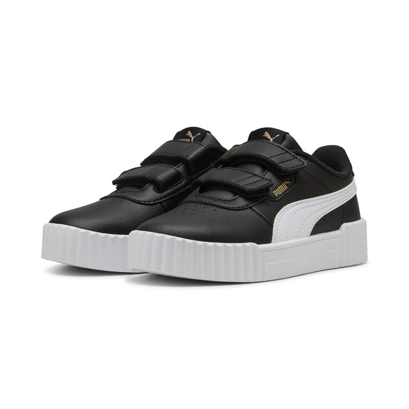Little Kid's Puma Carina 3.0 V PS Puma Black-Puma White (401478 03)