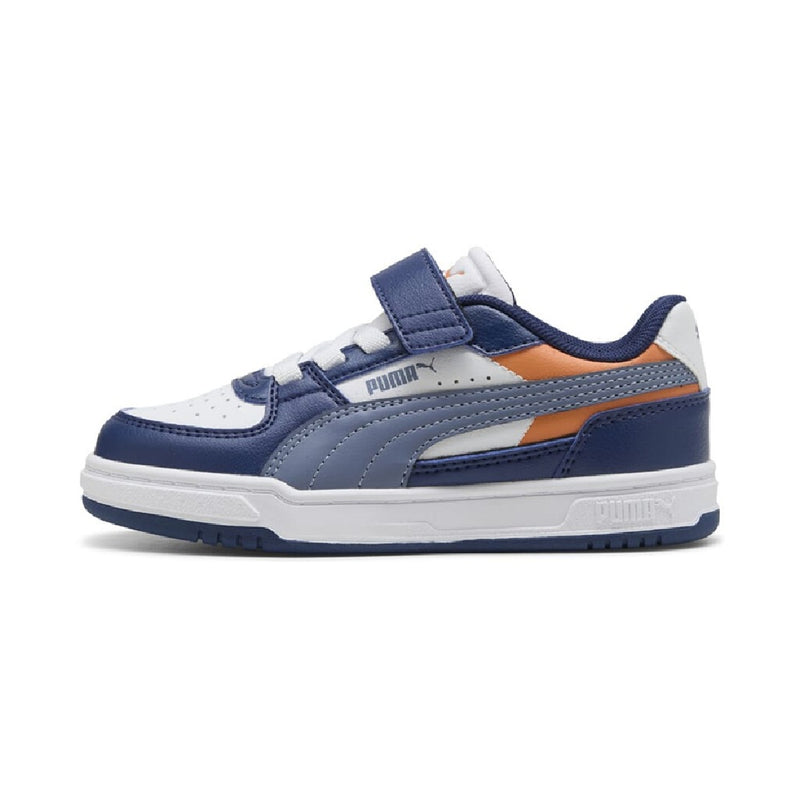 Little Kid's Puma Caven III Block AC+ Blue Jewel-Gray Sky-Wht (406891 01)