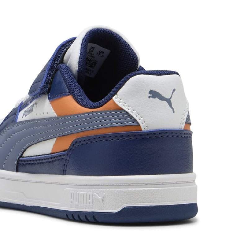 Little Kid's Puma Caven III Block AC+ Blue Jewel-Gray Sky-Wht (406891 01)