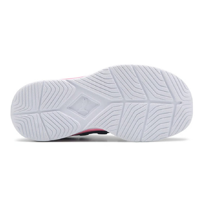 Little Kid's Puma One4All 2.0 Mltiknit Wide PumaBlk-Fast Pink (313136 01)