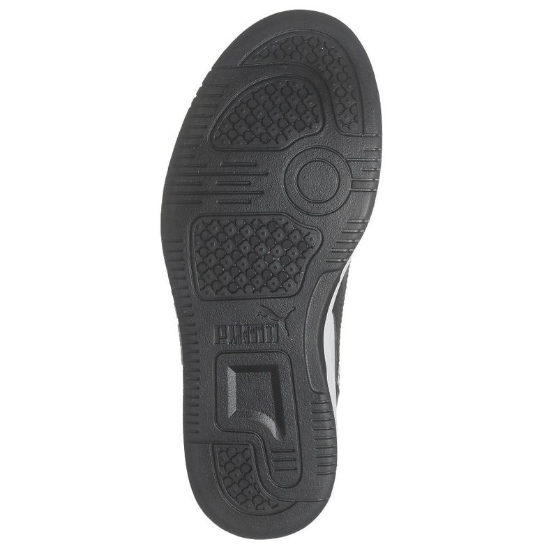 Little Kid's Puma Rebound Layup AOP Splat V PS Blk-Wht-Gray (407814 01)
