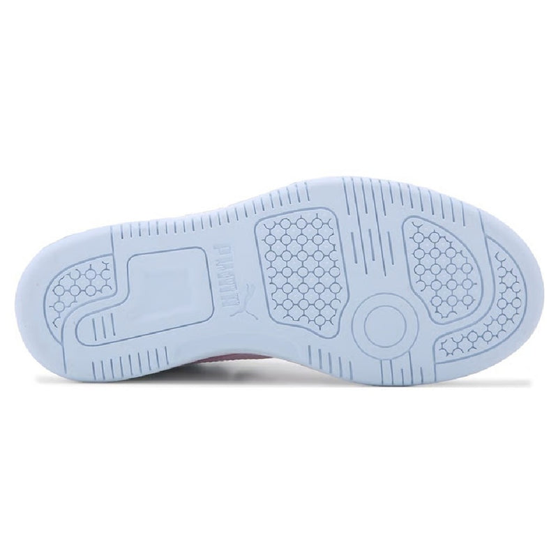 Little Kid's Puma Rebound Layup Charm V PS White-Pink-Blue (407800 01)