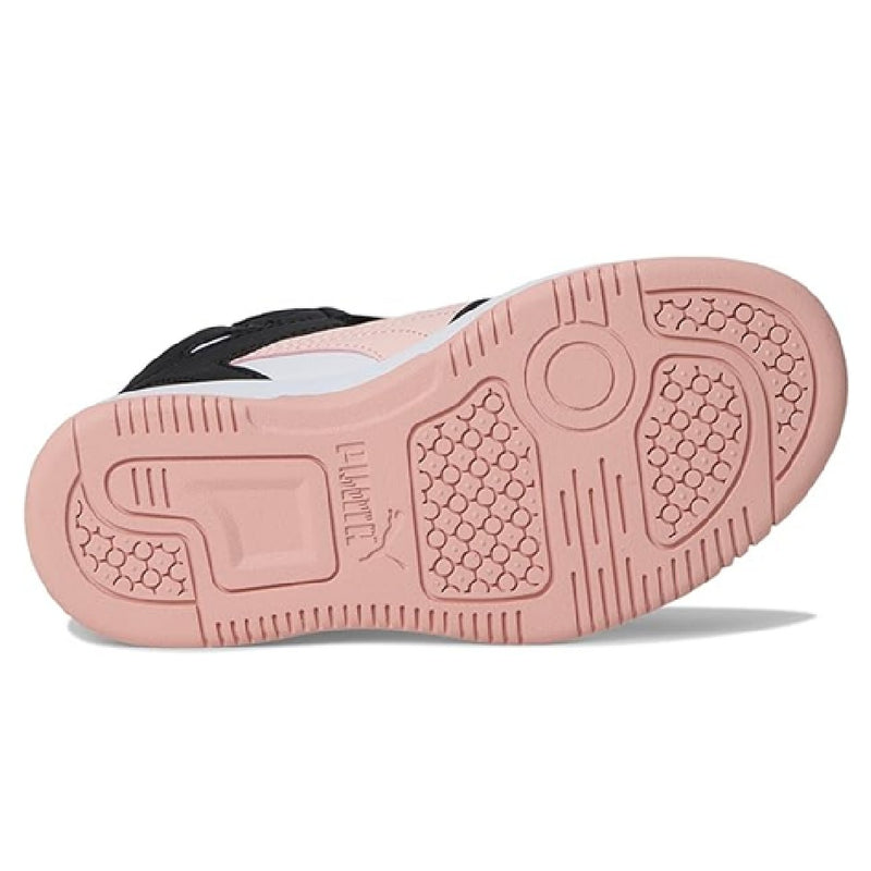 Little Kid's Puma Rebound Layup SL V PS Puma Black-Rose Dust (370488 27)