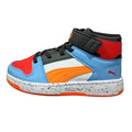 Little Kid's Puma Rebound Layup SLS V PS Wht-Orange-Blue-Blk (397620 02)