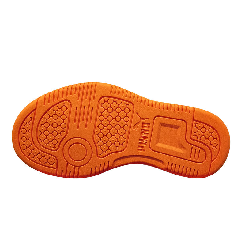 Little Kid's Puma Rebound Layup SLS V PS Wht-Orange-Blue-Blk (397620 02)